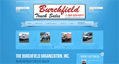 Desktop Screenshot of burchfieldtrucks.com